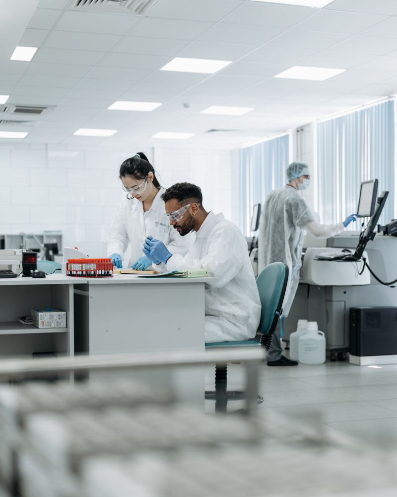 Laboratorium med renhetskrav